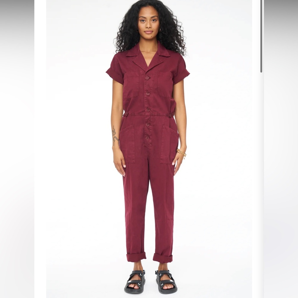 Pistola Grover short sleeve jumpsuit XS